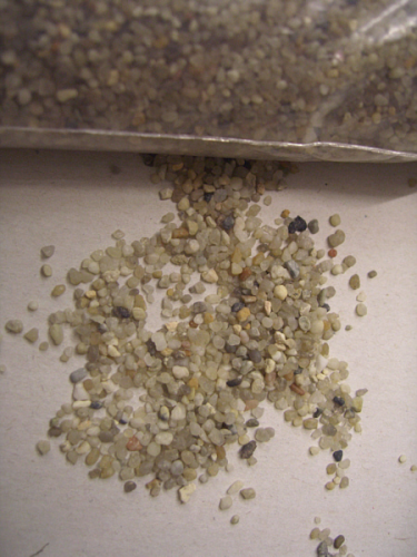 Mineralgranulat - Körnung  ca. 2-3 mm - 500 g