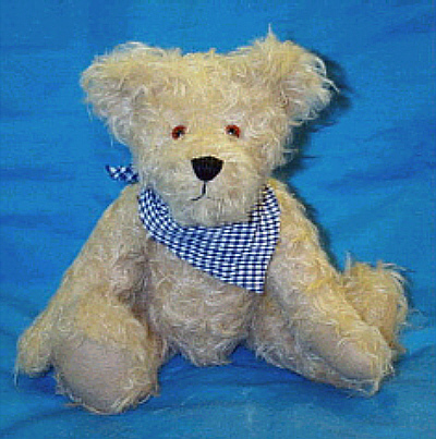 Teddy Bastelpackung EMELY Minibär - Alpaka Teddybär nähen KS 17 cm 