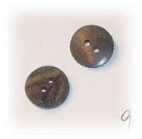Holzknopf - Durchmesser 1,5 cm