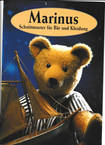 Marinus Teddybär - Schnittmuster für Teddybär (ca. 70 cm) und Kleidung